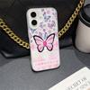 Butterfly Colorful Transparent Phone Case For iPhone 17 16 15 14 13 12 Pro Max Mini 11 XR SE XS 8 7 Plus Air Cover