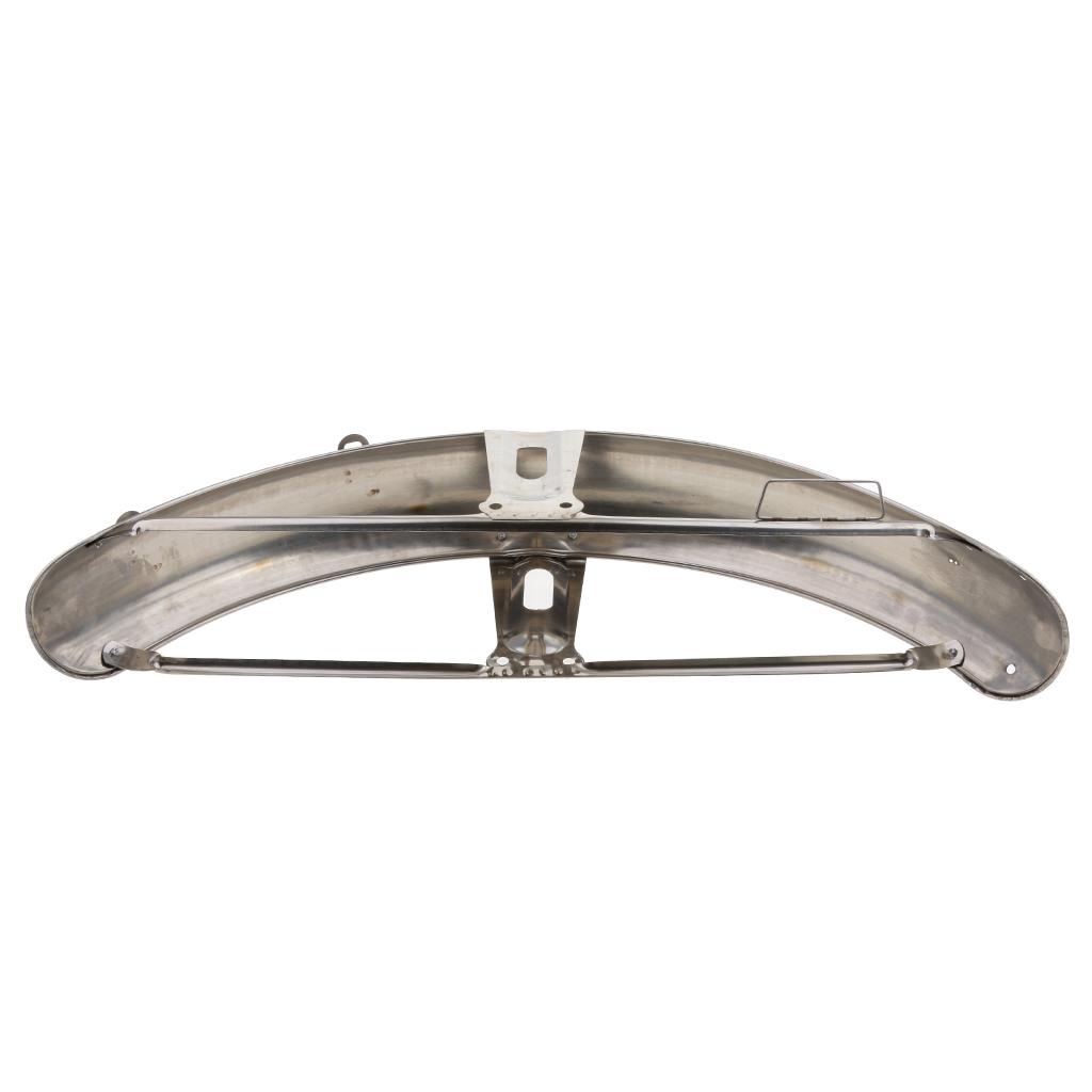 Chrom Front + Heck Schutzblech Metall Stahl für CG125 (58cm+55cm)