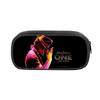 Michael Jackson Zippered Pencil Case: Student Stationery Bag