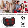 Back Massager, Shiatsu Neck Massager with Heat, Electric Back Massager for Shoulder, Back, Leg, Deep Tissue Kneading Massage to Relief Muscles,