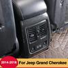 For Jeep Grand Cherokee 2014 2015 2016 2017 2018   Car Back Rear Air Conditioner Outlet Vent Frame Cover Trim Accessor