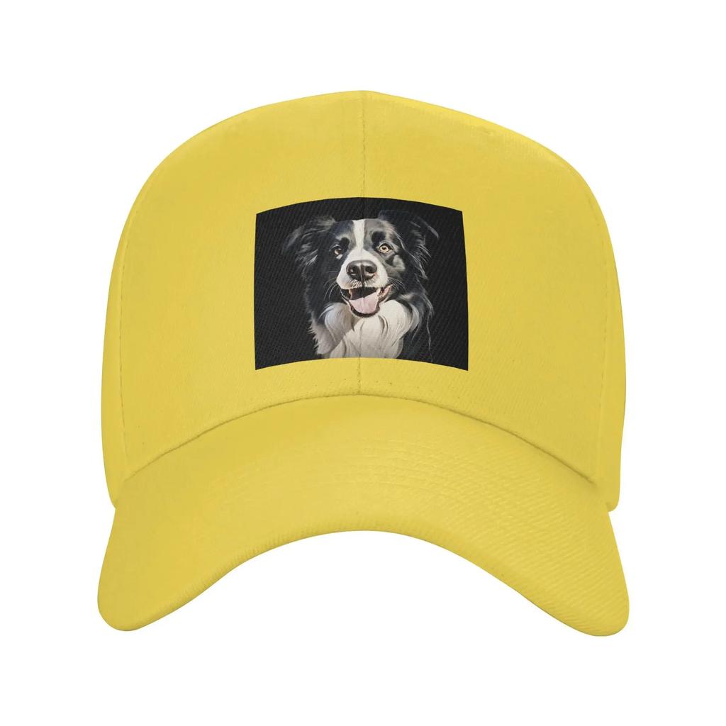 Unisex Baseball Hats Border Collie Outdoor Streetwear Summer Sports Baseball Caps Hip Hop Cap Casquette Hats
