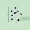 6Pcs/set Micro Landscape Luminous Panda Miniatures Glow In the Dark Ornaments Fairy Garden Decoration