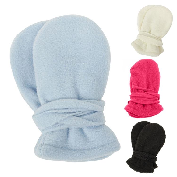 Polar Fleece Gloves Full Finger Plush Mittens for Toddlers Winter Warm Glove