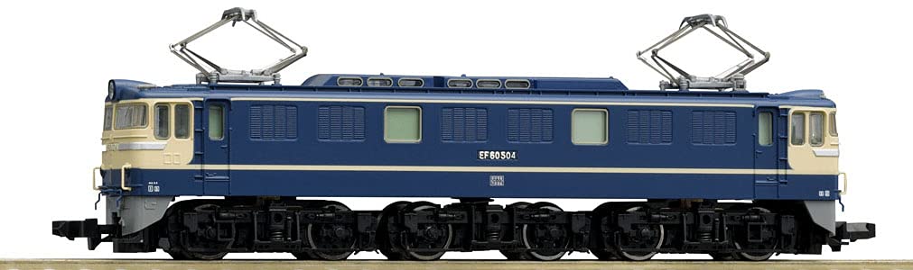 TOMIX N Gauge JNR EF60 500 Series Electric Express Model Electric Locomotive Locomotive, Color, 7147, Train, синий