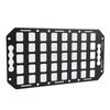 Truck Bed Molle Panel 16.61x8.86x0.08in Easy To Remove Aluminum L Track Molle Panel Organizer for Cars SUVs Pickup Van