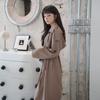 Designed Windbreaker Coat for Women, New Autumn Style, British Style Loose Mid-length Coat Is Popular This Year