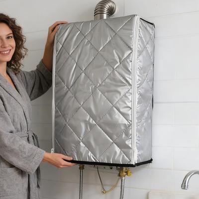 Tankless Water Heater Cover Waterproof Dustproof Kitchen Appliance Blanket Thickened Water Heater Enclosure Cover for Freezing