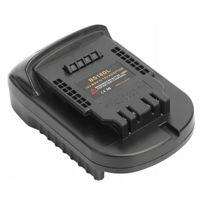 Rosfix Akku-Adapter Bosch 18V auf Dewalt 18V – Kompatibilität mit Dewalt 18V Werkzeugen | Robuste Konstruktion | Einfache Montage