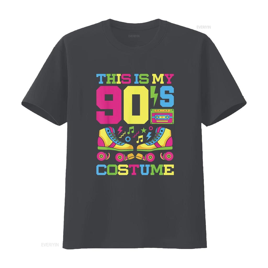 90s Costume 1990s Theme Party Nineties Styles Fashion Outfit T Shirt Vintage Washed Graphic Streetwear Stylish Soft Unisex