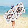 Bohemian color striped beach towel,ultrafine fiber,quickdrying,breathable,machine washable,beach,camping,ethnic floral bathtowel