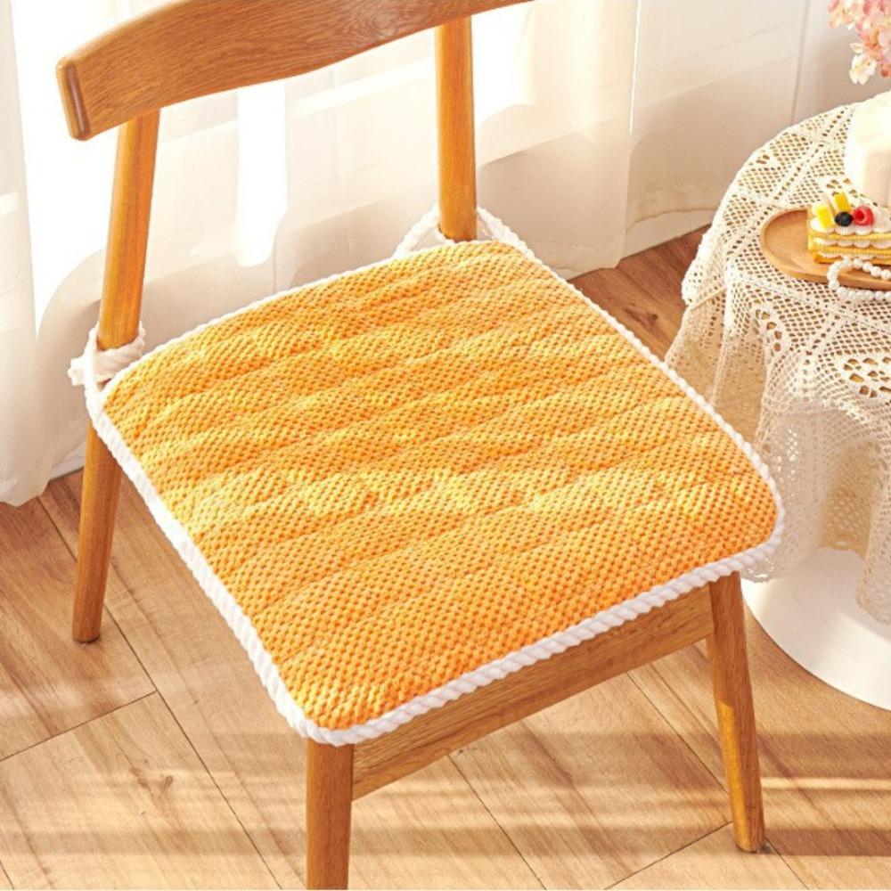 40cm Office Chair Pad Winter Thick Car Seat Pad Soft Dining Chair Cushion
