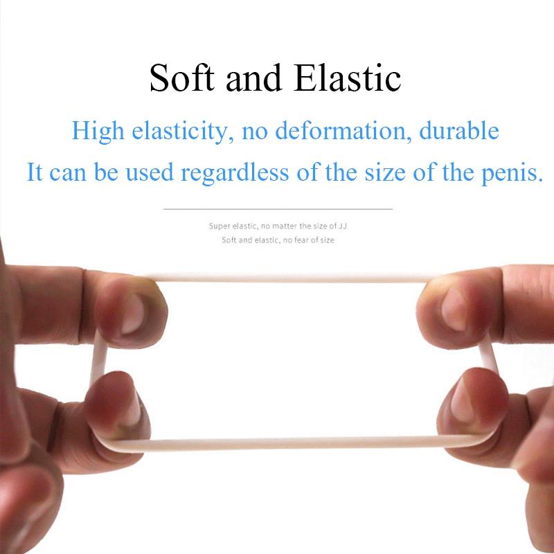 2PCS Silikon Männliche Vorhaut Corrector Widerstand Ring Verzögerung Ejakulation Penis Ringe Sex Spielzeug für Männer Täglich/Nacht Cock ring