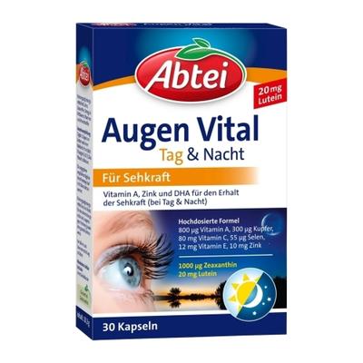 German Abtei Augen Vital Day & Night Eye Nutrition 30 Tablets