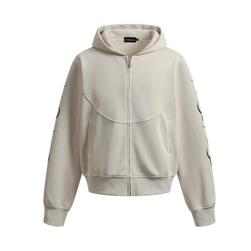 Magic Bear 226 American Hip Hop Hoodie Loose Zip Up Jacket Unisex Women