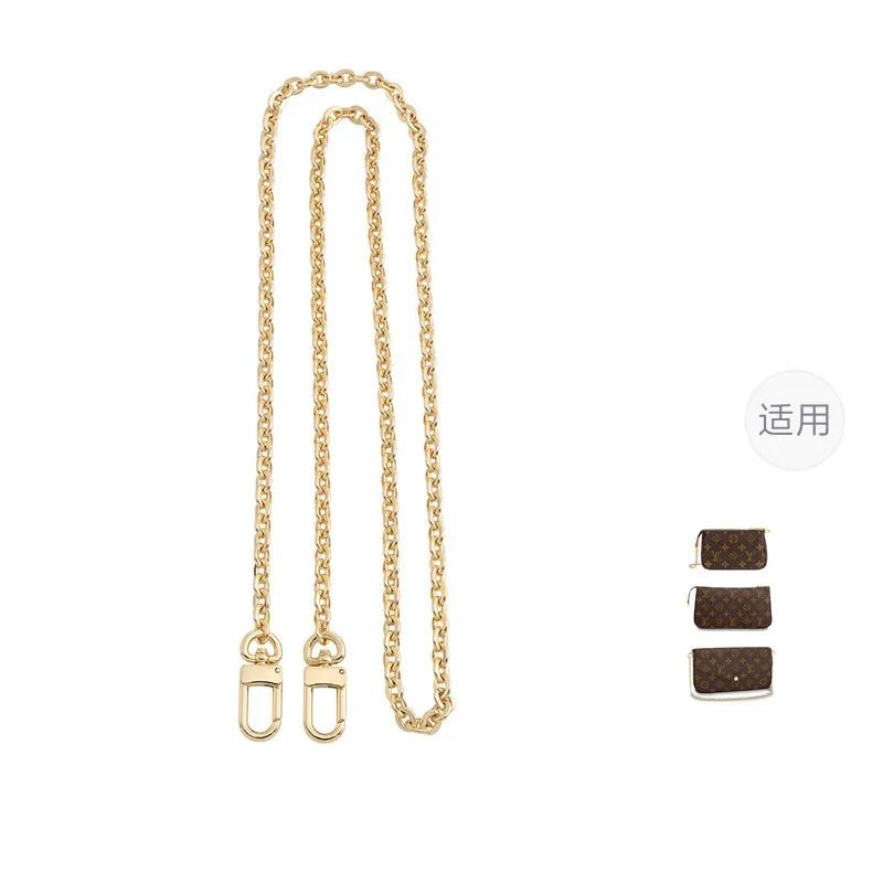 Luxury Care Artisan Workshop Metal Bag Straps Women's Gold (Unisex) Bag Straps QDW0399