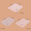 Geometric Silicone Earring Mold Pendant Keychain Necklace Jewelry Craft Making Round Square Heart Star Moon Epoxy Resin Mould