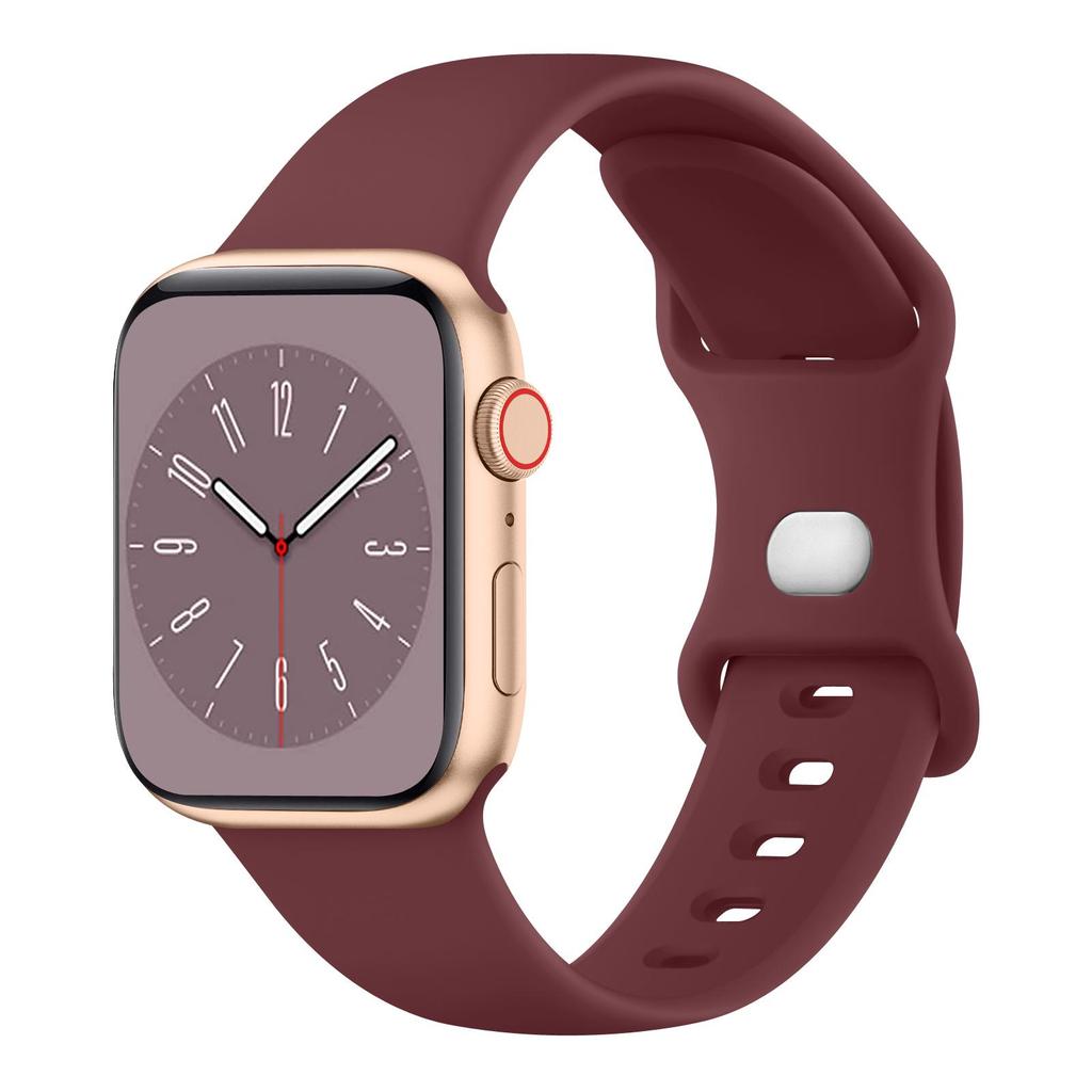 Soft Silicone Band for Apple Watch 10 9 8 7 6 5 4 3SE Strap Bracelet for iWatch Ultra 49mm 45mm 46 41mm 40mm 44mm 38mm 42mm Band