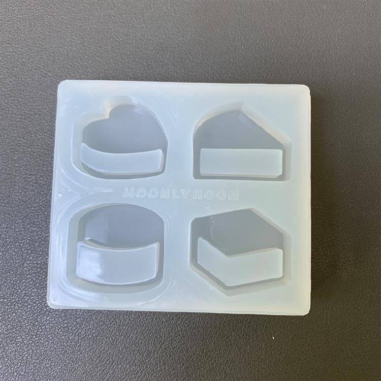 Decorative Silicone Hnagings Molds Reusable Jewelry Molds with Delicate Designs for DIY Necklace and Earring Making