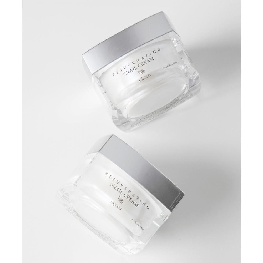 Encos Crema Funzionale Antirughe e Rassodante Crema Rigenerante alla Bava di Lumaca 50ml + Maschera in Tessuto Atecol 1 Foglio