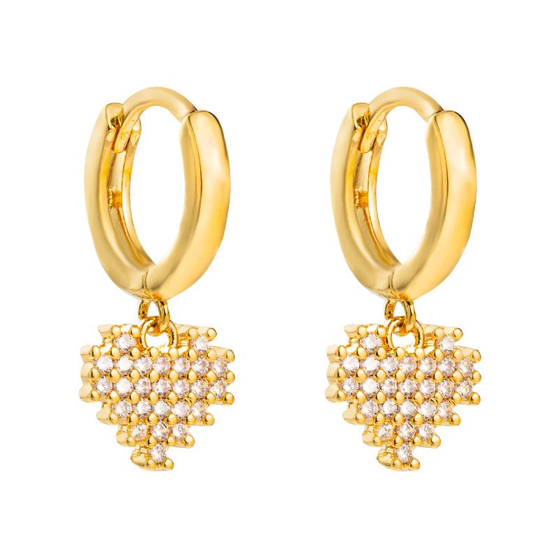 

Женские серьги-кольца в богемном стиле О-образной формы, креативные рисовые бусины, преувеличенные аксессуары, серьги OneSize золотой