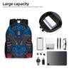Gundams Travel Backpack Women Men School Laptop Bookbag Anime College Student Daypack Bags