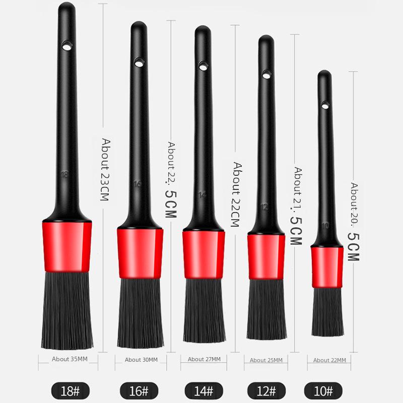 Soft Bristle Car Interior Cleaning Brush for Air Vents & Wheel Hubs