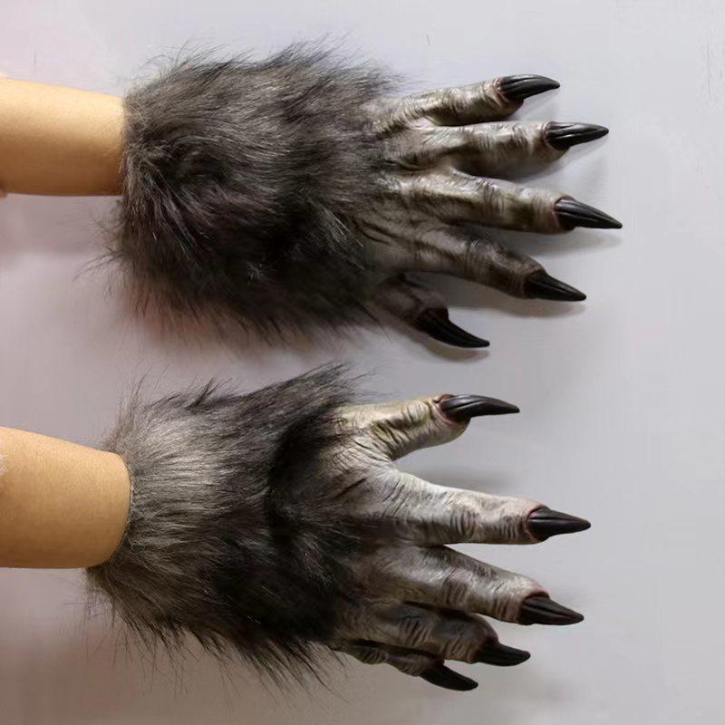 Silly Animal Latex Claw Gloves For Halloween Costumes And Kids Party Decorations