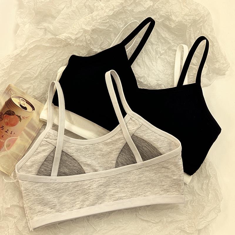 Pure Cotton Sports Tube Top for Teen Girls, Ages 12-18 – Ideal for Junior and High School