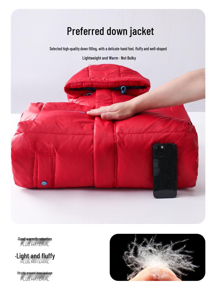 2025 Boys' Winter Down Cotton Padded Jacket - Medium To Large Children