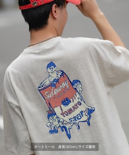 [IMPROVES] [SIDEWAYSTANCE] Short Sleeve Campbell Print T-Shirt