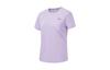 Running Collection T Shirts Women's Light Elegance Purple Crew Neck Moderate Straight Fit ATST082-7