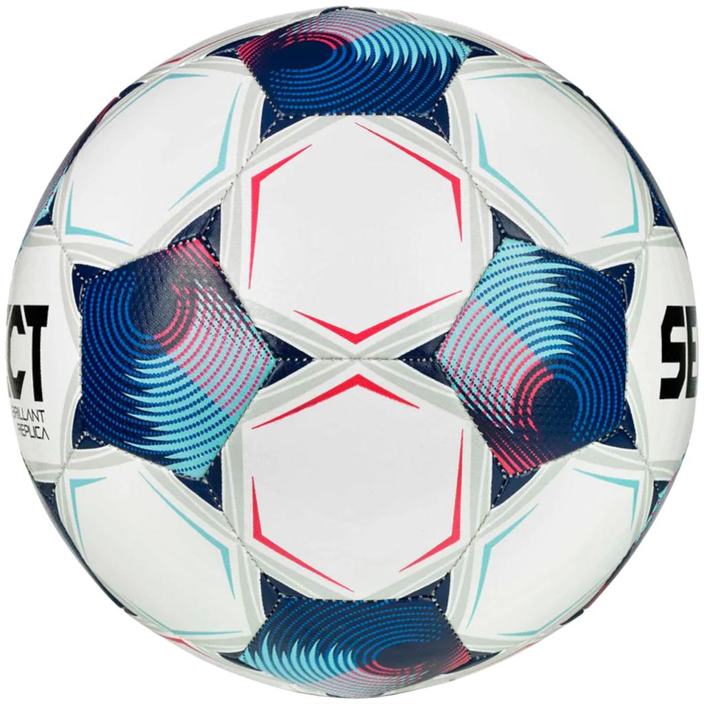 Select Brillant Replica V25 Ball, Unisex White Football