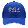 Triathlon  Sports Endurance  Themed Design Sandwich Baseball Cap