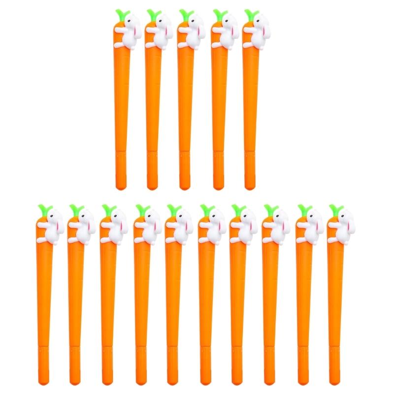 Gel Ink Pen Quick-Drying Ink Gel Pen 0.5mm Point Roller Ball Pen Straight Liquid Gels Ink Pen for Writing Journaling 1