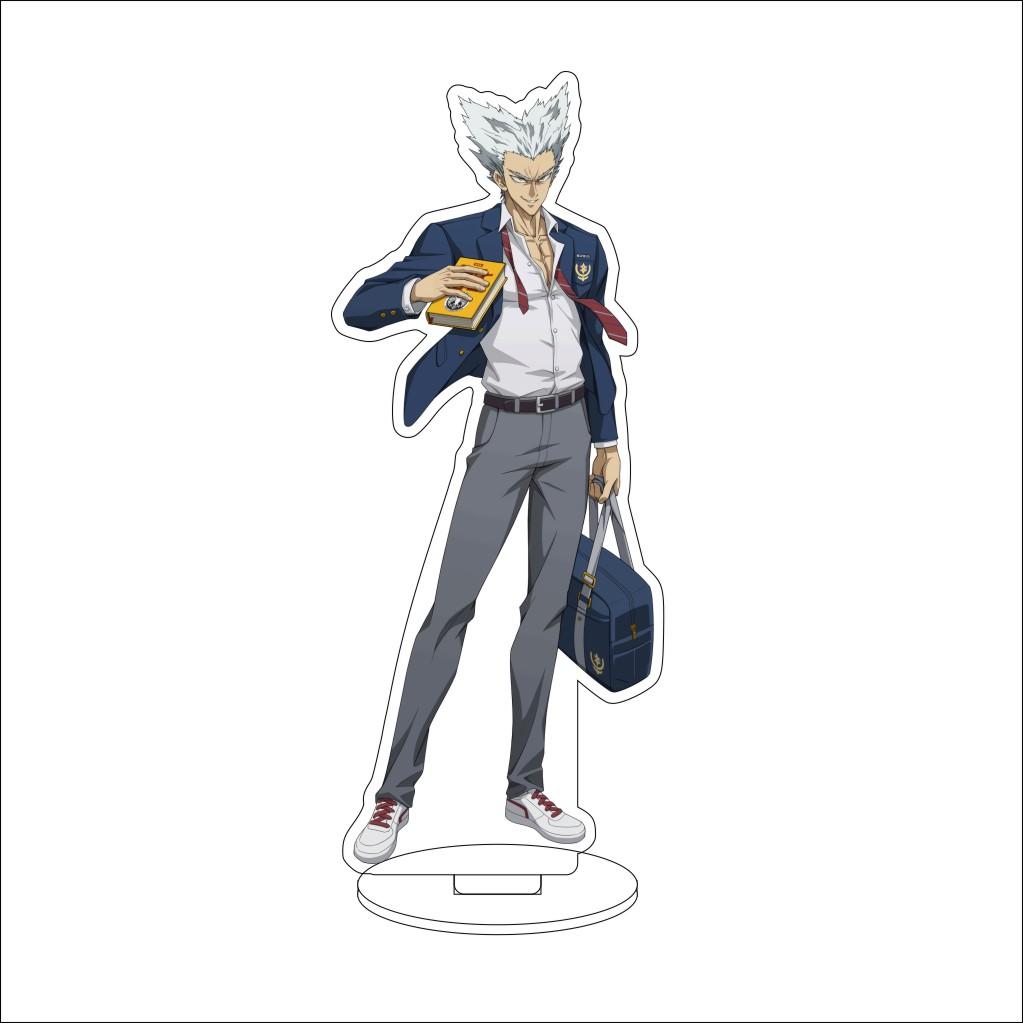 16CM Anime ONE PUNCH MAN  Acrylic Stand Ornaments  Saitama/Deep Sea King/Subterranean King Figure Stand Halloween Gifts