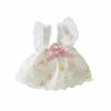 Soft Small Pet Bow Skirt Breathable Hamster Lace Skirt Guinea Pig Princess Dress  Birthday Party
