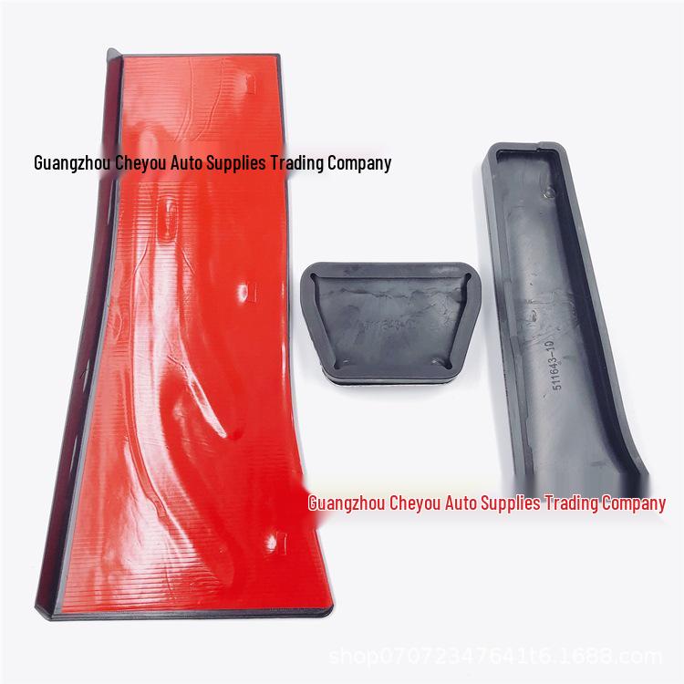 

BMW X5/X6 Original Style Stainless Steel Non-Slip Accelerator Brake Pedal Cover 3-piece set [Accelerator + Brake + Rest Pedal]