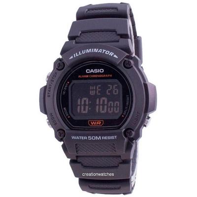 Orologio da uomo digitale con illuminatore giovanile W-219H-8B W-219H-8B