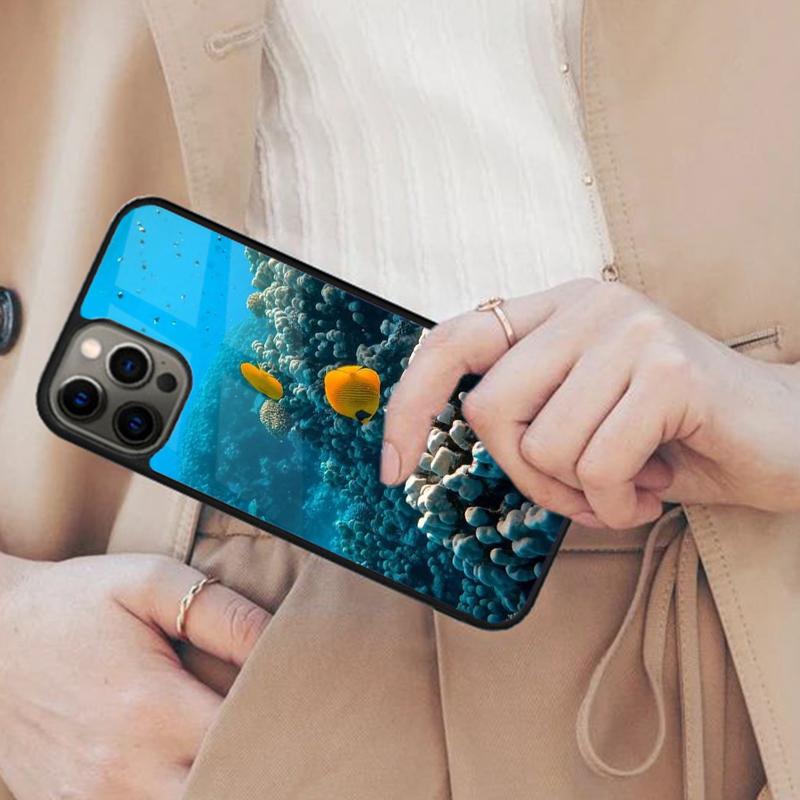 Fish Marine Life Magnetic Phone Case For APPLE iPhone 17 Air 16 14 13 12 Pro Max 15 Plus Wireless Charge With MagSafe Cover