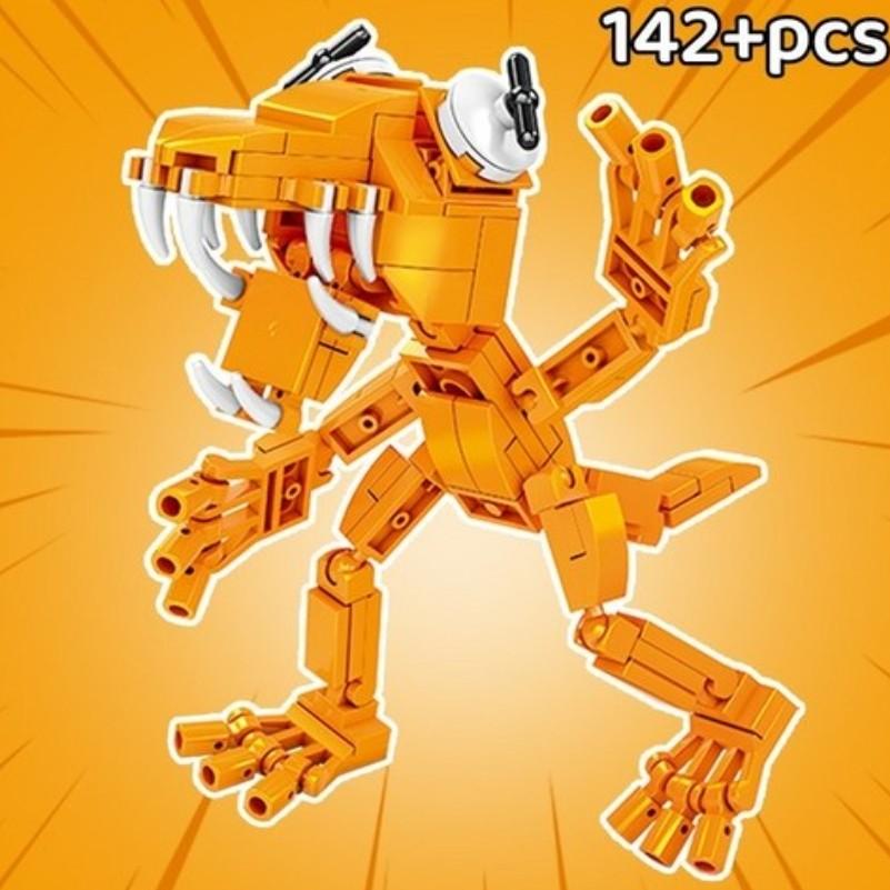 Set di Figure Giocattolo da Costruzione RAINBOW FRIENDS (Confezione da 8), Dalla COREA