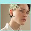 Gothic Animal Theme Alloy Earrings With Spider Design For Females