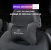 DRZ3  Hot 2025 1PCS Car Seat Headrest Auto Logo Neck Pillow For Mercedes Benz AMG W203 W204 W205 W209 W210 W211 W212 W176