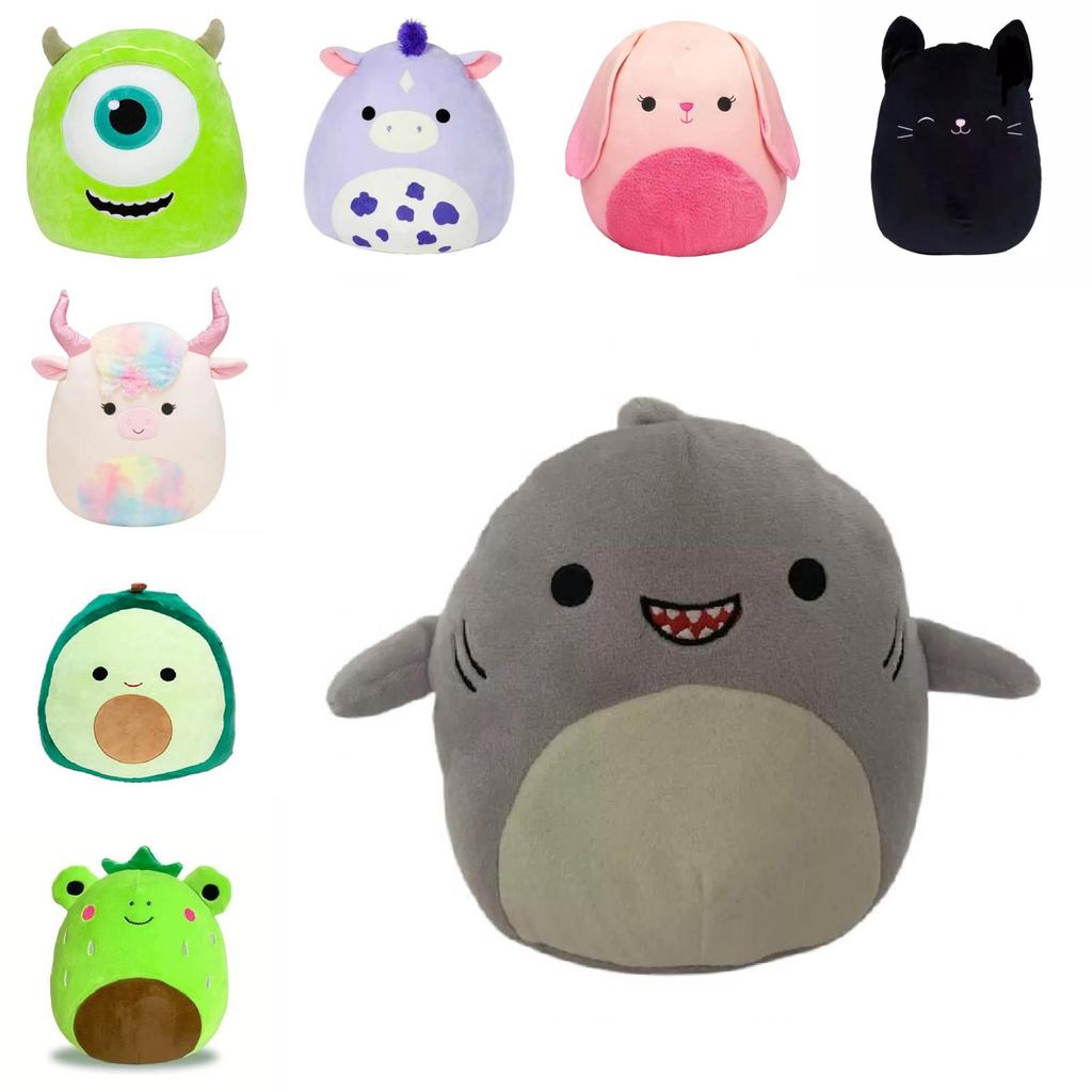 Squishmallows Shark Cat Rabbit Plush Toy With Pp Cotton Filling For Kids And Collectors