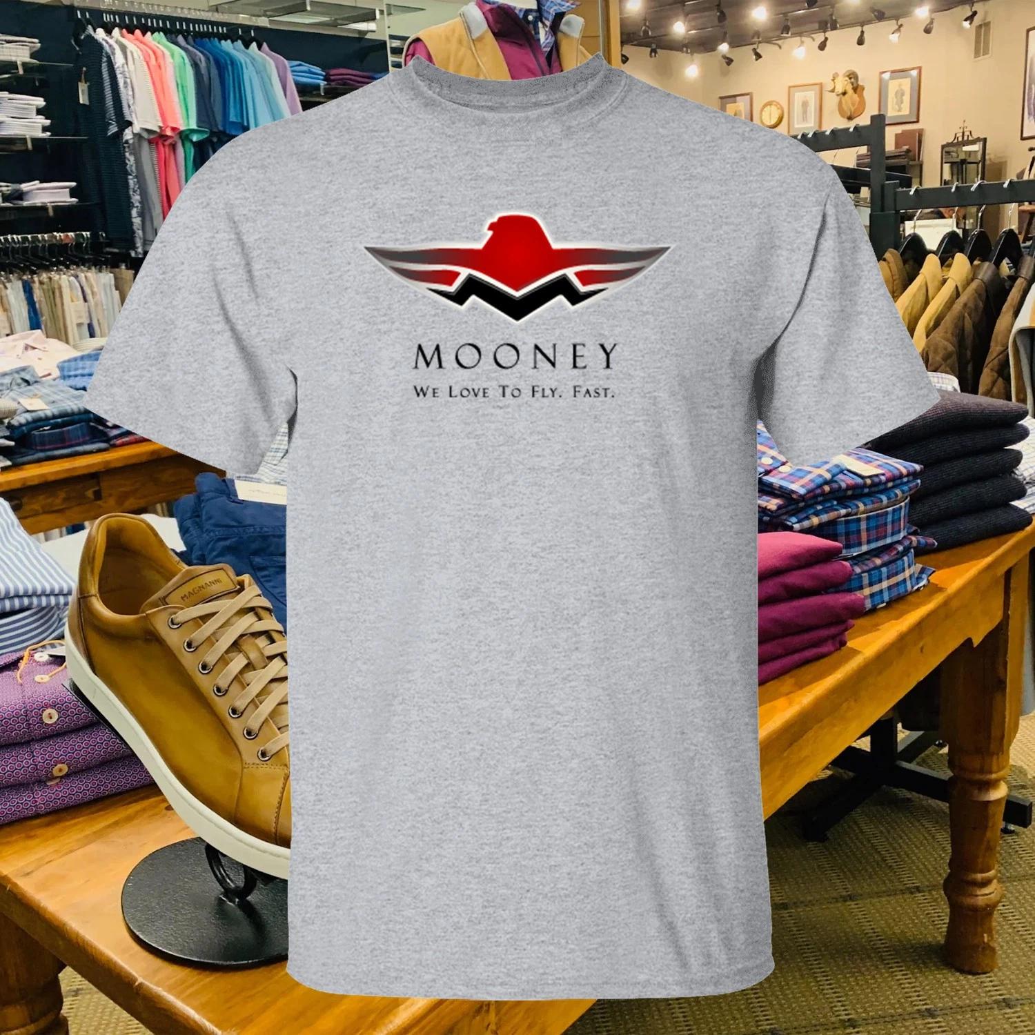 Mooney Aircraft Logo T-Shirt Funny  S-5XL XXXL