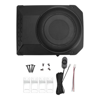 10 Inch Powered Under Seat Car Subwoofer Ultra Thin 600W Truck Subwoofer for Truck Boxes and