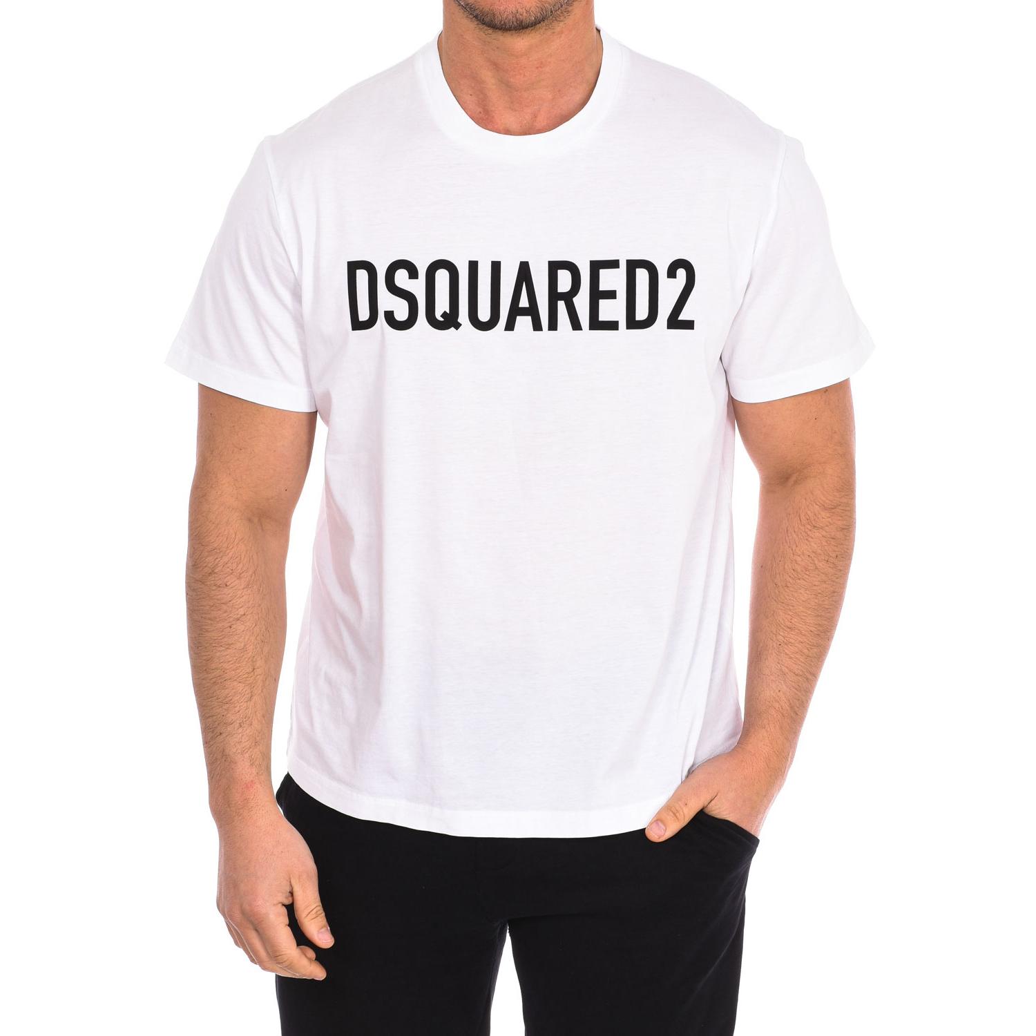 

Мужская футболка с коротким рукавом S74GD1184-S23009 L белый