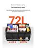 Foldable Waterproof Car Trunk Organizer: Multifunctional Vehicle Storage Box