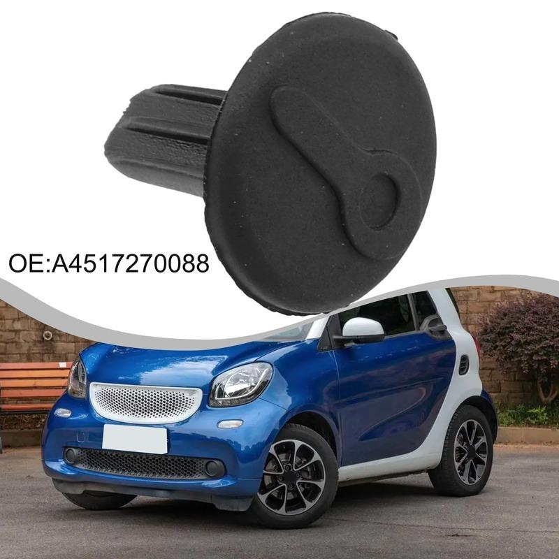 1pcs Car Door Key Slot Covers Driver Side Door Handle Lock Key Slot Covers Fit For Smart  For Fortwo 451 07-15 Accessories