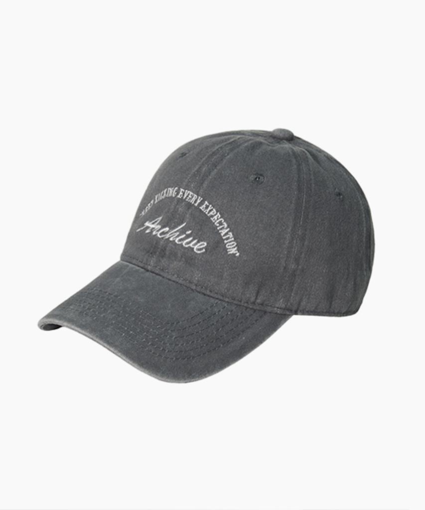 KKEEE Archive Basic Washed Ball Cap [Black]